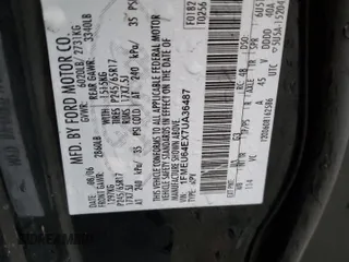 2007 Ford Explorer Eddie Bauer with VIN 1FMEU64EX7UA36487, listed as a Copart auction lot 43076485 with 232,384 mi miles and Salvage title. Bid and sale history available at DreamBid. Image 13.