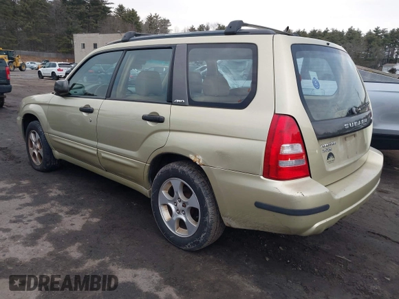 2003 Subaru Forester XS with VIN JF1SG65683H734188, listed as a IAAI auction lot 41584619 with 242,536 mi miles. Bid and sale history available at carsss.com. Image 3.