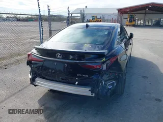 2023 Lexus ES with VIN 58AJZ1B10PU158450, listed as a IAAI auction lot 41345571 with 6,383 mi miles. Bid and sale history available at carsss.com. Image 16.