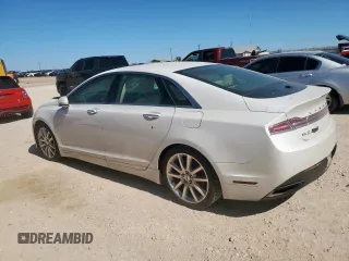 2015 Lincoln MKZ with VIN 3LN6L2G96FR619658, listed as a Copart auction lot 57562025 with 157,391 mi miles and Salvage title. Bid and sale history available at DreamBid. Image 2.