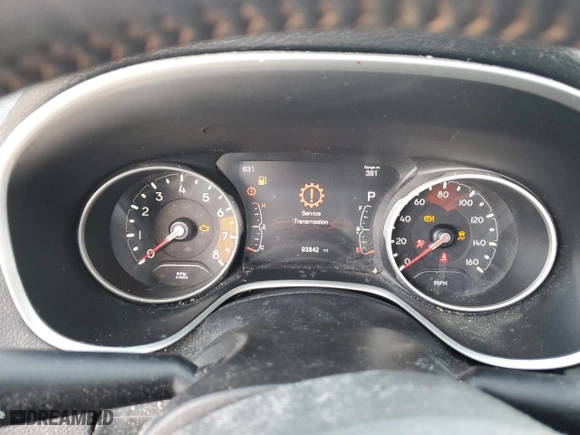 2019 Jeep Compass Limited with VIN 3C4NJCCB7KT676145, listed as a Copart auction lot 47677855 with 93,842 mi miles and Clean Title. Bid and sale history available at carsss.com. Image 9.