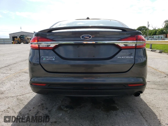 2017 Ford Fusion Titanium with VIN 3FA6P0SU8HR297879, listed as a Copart auction lot 57278235 with 145,923 mi miles and Salvage title. Bid and sale history available at DreamBid. Image 6.