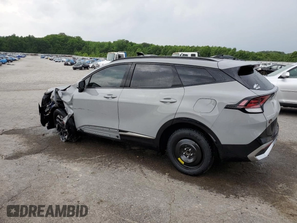 2024 Kia Sportage SX-Prestige with VIN 5XYK53DF6RG218980, listed as a Copart auction lot 57384635 with 13,452 mi miles and Salvage title. Bid and sale history available at DreamBid. Image 2.