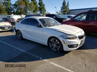 2015 BMW 2 Series 228i with VIN WBA1F5C56FV256725, listed as a Copart auction lot 40669413 with 73,037 mi miles and . Bid and sale history available at carsss.com. Image 4.