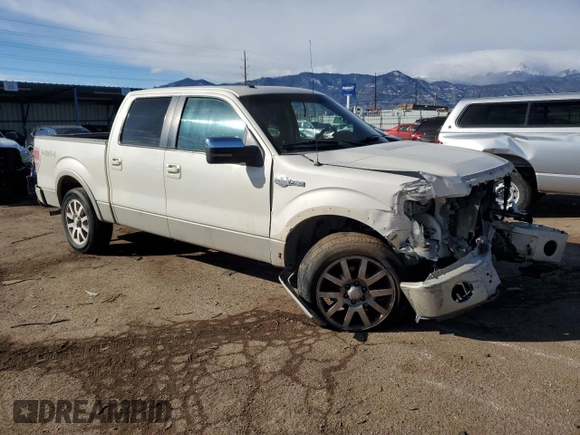 2009 Ford F-150 XL with VIN 1FTPW14V29KA73056, listed as a Copart auction lot 45048505 with 257,907 mi miles and Salvage Title. Bid and sale history available at carsss.com. Image 4.