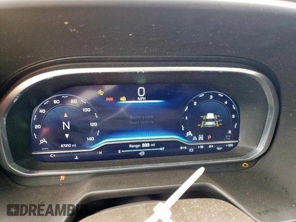 2023 Chevrolet Tahoe Z71 with VIN 1GNSKPKD6PR120121, listed as a Copart auction lot 58223505 with 67,210 mi miles and Salvage title. Bid and sale history available at DreamBid. Image 9.
