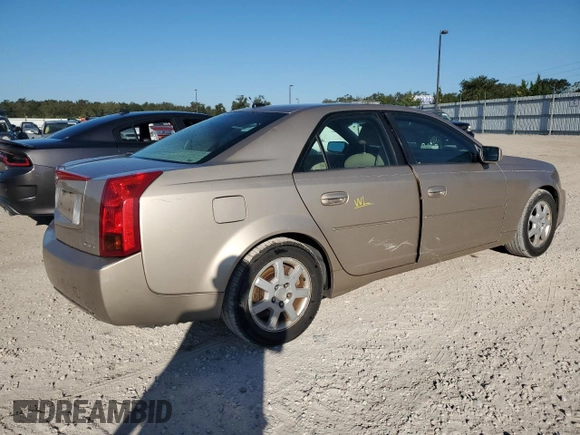 2005 Cadillac CTS with VIN 1G6DP567250181529, listed as a Copart auction lot 76840944 with 64,175 mi miles and Salvage Title. Bid and sale history available at carsss.com. Image 3.