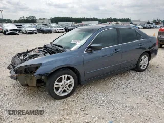 2007 Honda Accord EX с VIN 1HGCM56737A092293, выставлен на аукционе Copart как лот 59269215 с пробегом 221 873 миль миль и Списание • Salvage title. История ставок и продаж доступна на DreamBid. Изображение 1.