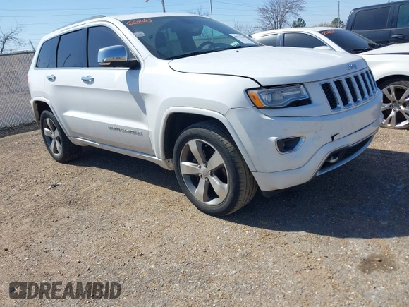 2015 Jeep Grand Cherokee High Altitude with VIN 1C4RJECGXFC625958, listed as a IAAI auction lot 41756696 with 89,689 mi miles. Bid and sale history available at carsss.com. Image 1.