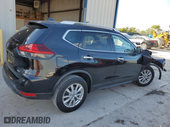 2019 Nissan Rogue SV with VIN KNMAT2MT8KP501563, listed as a Copart auction lot 72174864 with 111,141 mi miles and Salvage Title. Bid and sale history available at carsss.com. Image 3.