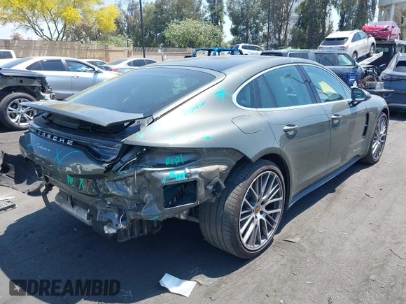 2023 Porsche Panamera with VIN WP0AJ2A78PL103586, listed as a IAAI auction lot 42489914 with 19,902 mi miles and . Bid and sale history available at DreamBid. Image 4.