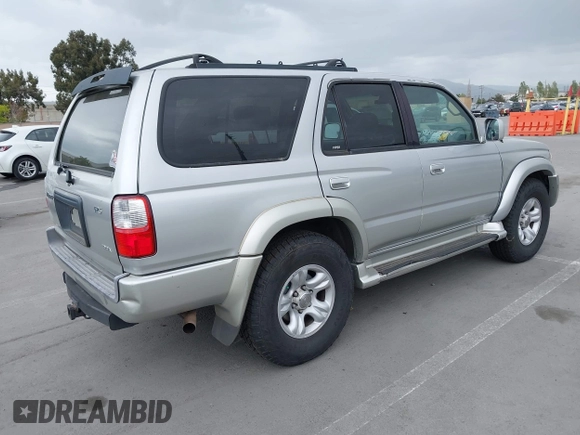 2001 Toyota 4Runner SR5 z VIN JT3GN86R010204792, wystawiony jako IAAI lot #42083906 z przebiegiem 215 180 mil mil oraz . Historia ofert i sprzedaży dostępna na DreamBid. Obrazek 4.