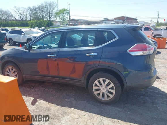 2015 Nissan Rogue SL with VIN 5N1AT2MV9FC896489, listed as a IAAI auction lot 41971675 with Not Provided miles. Bid and sale history available at carsss.com. Image 14.
