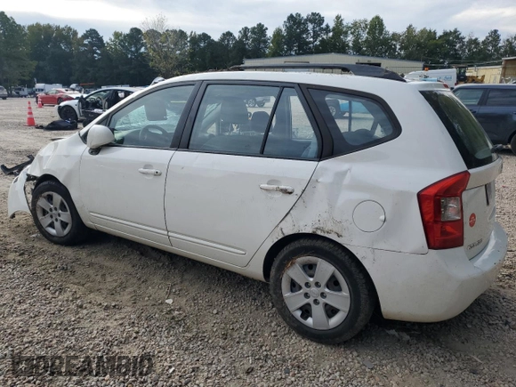 2009 Kia Rondo LX Base with VIN KNAFG528397259136, listed as a Copart auction lot 75529894 with 110,680 mi miles and Salvage Title. Bid and sale history available at carsss.com. Image 2.