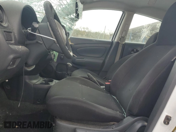 2012 Nissan Versa S with VIN 3N1CN7AP5CL878794, listed as a Copart auction lot 85910814 with 186,308 mi miles and Salvage Title. Bid and sale history available at carsss.com. Image 7.