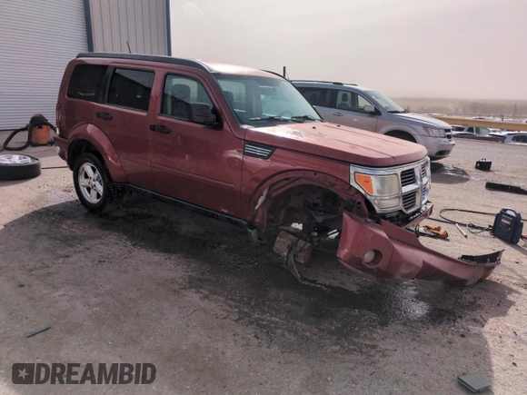 2007 Dodge Nitro SLT with VIN 1D8GT58KX7W527514, listed as a Copart auction lot 51366055 with 205,590 mi miles and Salvage Title. Bid and sale history available at carsss.com. Image 4.
