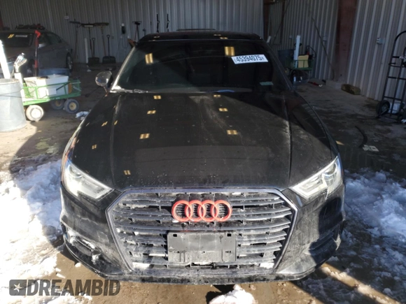 2020 Audi A3 Sedan Premium with VIN WAUAUGFF4LA093856, listed as a Copart auction lot 45394075 with 45,985 mi miles and Salvage Title. Bid and sale history available at carsss.com. Image 5.