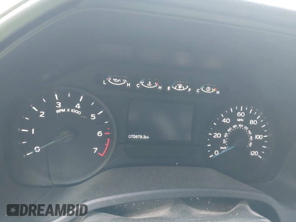 2017 Ford F-150 XL with VIN 1FTMF1EP9HKE13644, listed as a IAAI auction lot 41538146 with 70,575 mi miles and . Bid and sale history available at DreamBid. Image 7.
