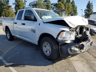 2023 Ram 1500 Tradesman z VIN 1C6RR6FG2PS534854, wystawiony jako Copart lot #41569875 z przebiegiem 6 049 mil mil oraz Szkoda całkowita • Salvage title. Historia ofert i sprzedaży dostępna na DreamBid. Obrazek 4.