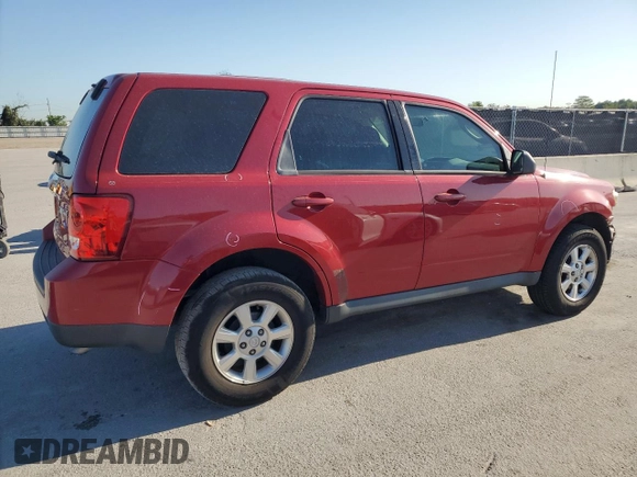 2011 Mazda Tribute Touring with VIN 4F2CY0C72BKM01281, listed as a Copart auction lot 52954675 with 92,583 mi miles and Salvage Title. Bid and sale history available at carsss.com. Image 3.