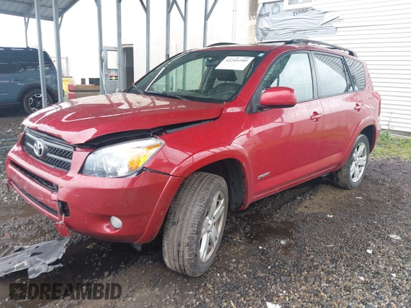 2007 Toyota RAV4 Sport with VIN JTMZD32V375061071, listed as a IAAI auction lot 42266289 with 120,374 mi miles and . Bid and sale history available at DreamBid. Image 17.