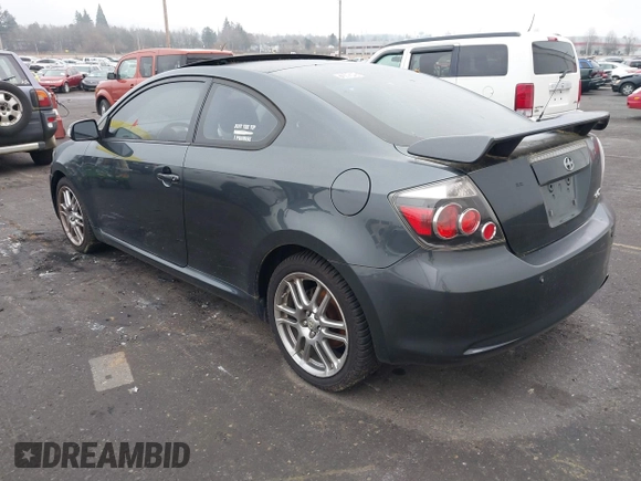 2010 Scion tC with VIN JTKDE3B75A0314185, listed as a IAAI auction lot 41369224 with 164,244 mi miles. Bid and sale history available at carsss.com. Image 3.