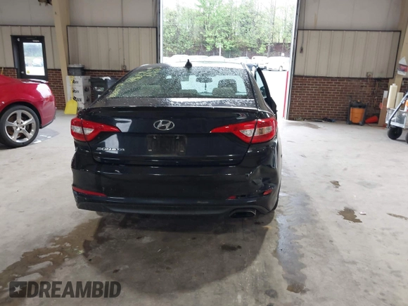 2017 Hyundai Sonata SE with VIN 5NPE24AF9HH575092, listed as a IAAI auction lot 41984989 with 141,796 mi miles. Bid and sale history available at carsss.com. Image 16.