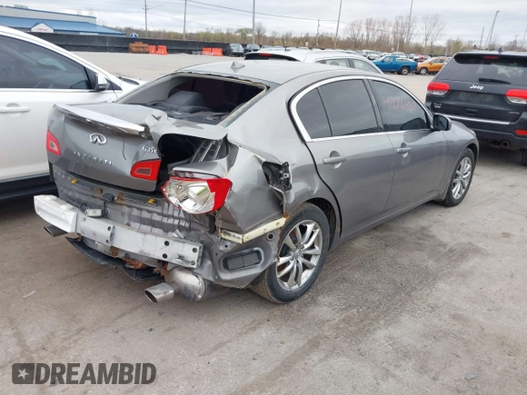 2008 Infiniti G35 Sedan x with VIN JNKBV61F88M256325, listed as a IAAI auction lot 42026889 with 1 mi miles. Bid and sale history available at carsss.com. Image 4.