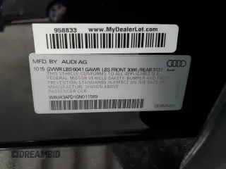2016 Audi A8 Sport z VIN WAU43AFD1GN011589, wystawiony jako Copart lot #86614934 z przebiegiem 96 137 mil mil oraz Szkoda całkowita • Salvage title. Historia ofert i sprzedaży dostępna na DreamBid. Obrazek 13.