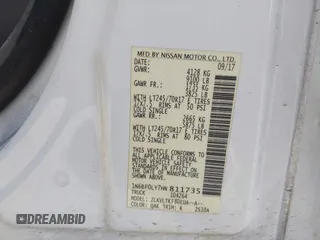 2017 Nissan NV Cargo SV z VIN 1N6BF0LY7HN811735, wystawiony jako IAAI lot #41225750 z przebiegiem 136 963 mil mil oraz . Historia ofert i sprzedaży dostępna na DreamBid. Obrazek 9.