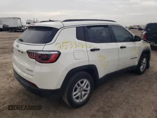 2019 Jeep Compass Sport with VIN 3C4NJCAB5KT699958, listed as a Copart auction lot 47625335 with Not provided miles and Non repairable. Bid and sale history available at DreamBid. Image 3.