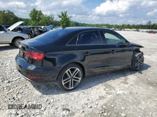 2018 Audi A3 Sedan Premium with VIN WAUAUGFF9J1039935, listed as a Copart auction lot 54741954 with 54,952 mi miles and Salvage Title. Bid and sale history available at carsss.com. Image 3.