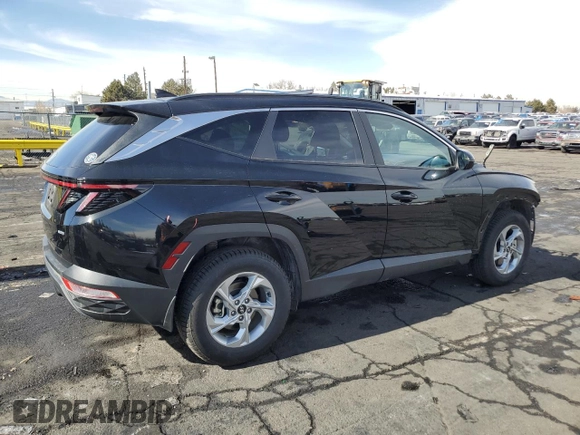 2023 Hyundai Tucson SEL z VIN 5NMJBCAE3PH274720, wystawiony jako Copart lot #44965775 z przebiegiem 34 103 mil mil oraz Szkody całkowita. Historia ofert i sprzedaży dostępna na DreamBid. Obrazek 3.