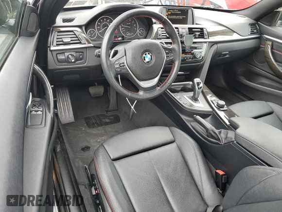 2015 BMW 4 Series 428i with VIN WBA3N3C52FK232570, listed as a Copart auction lot 49392085 with 91,342 mi miles and Salvage Title. Bid and sale history available at DreamBid. Image 8.