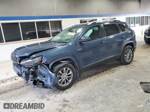 2020 Jeep Cherokee Latitude Plus z VIN 1C4PJMLN5LD553329, wystawiony jako Copart lot #56834895 z przebiegiem 63 582 mil mil oraz Szkoda całkowita • Salvage title. Historia ofert i sprzedaży dostępna na DreamBid. Obrazek 1.