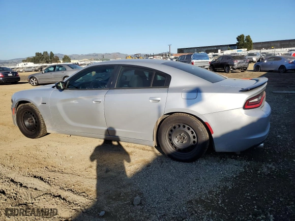2016 Dodge Charger Police with VIN 2C3CDXKT8GH303734, listed as a Copart auction lot 42721485 with 97,893 mi miles and Salvage Title. Bid and sale history available at carsss.com. Image 2.