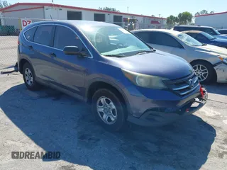 2013 Honda CR-V LX with VIN 3CZRM3H37DG703876, listed as a IAAI auction lot 41815010 with 150,866 mi miles. Bid and sale history available at carsss.com. Image 1.