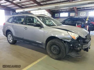 2011 Subaru Outback 2.5i with VIN 4S4BRBAC9B1355230, listed as a Copart auction lot 50580735 with 106,263 mi miles and Salvage Title. Bid and sale history available at carsss.com. Image 4.