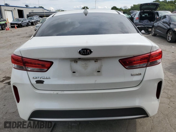 2017 Kia Optima Hybrid with VIN KNAGT4LC0H5008680, listed as a Copart auction lot 67204174 with 132,501 mi miles and Salvage Title. Bid and sale history available at carsss.com. Image 6.