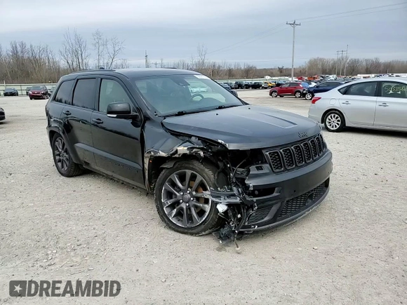 2018 Jeep Grand Cherokee Overland with VIN 1C4RJFCG1JC287784, listed as a Copart auction lot 50391255 with 105,981 mi miles and Salvage title. Bid and sale history available at DreamBid. Image 15.