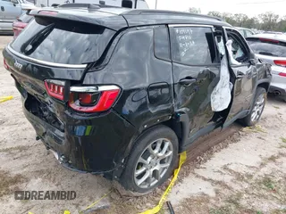 2022 Jeep Compass Latitude Lux с VIN 3C4NJDFB1NT118412, выставлен на аукционе IAAI как лот 41115850 с пробегом Не указан миль и . История ставок и продаж доступна на DreamBid. Изображение 4.