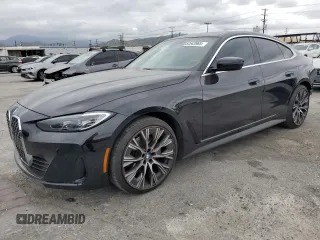 2024 BMW 4 Series 430i with VIN WBA63AV04RFS25464, listed as a Copart auction lot 53543965 with 18,008 mi miles and Salvage title. Bid and sale history available at DreamBid. Image 1.