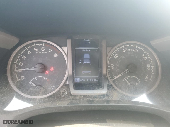 2016 Toyota Tacoma Limited with VIN 3TMEZ5CN1GM005442, listed as a Copart auction lot 69274084 with 111,330 mi miles and Salvage Title. Bid and sale history available at carsss.com. Image 9.