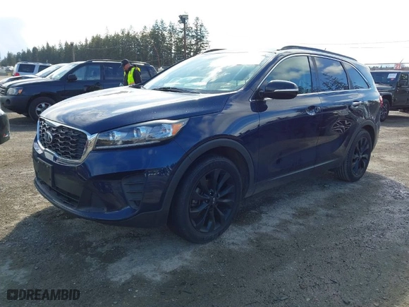 2019 Kia Sorento LX V6 with VIN 5XYPG4A53KG594866, listed as a IAAI auction lot 41812280 with NaN miles. Bid and sale history available at carsss.com. Image 2.