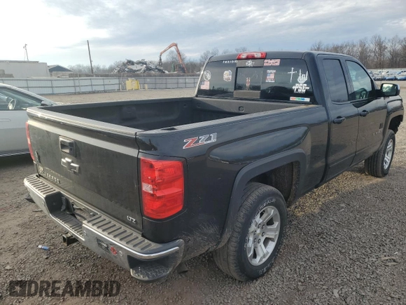 2015 Chevrolet Silverado 1500 LTZ with VIN 1GCVKSEC6FZ206913, listed as a Copart auction lot 46155205 with 131,668 mi miles and Salvage Title. Bid and sale history available at carsss.com. Image 3.
