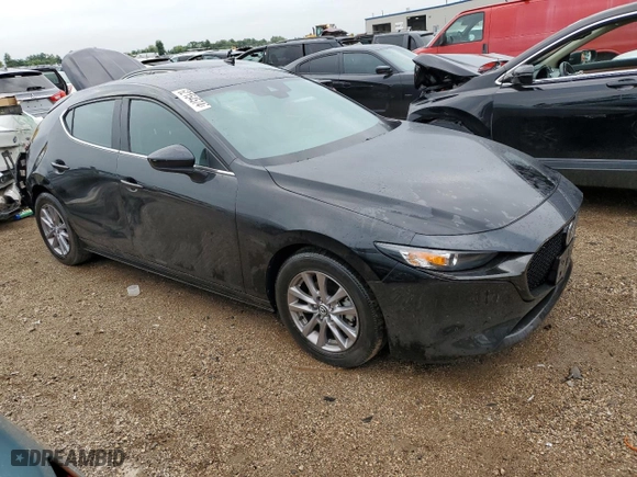 2022 Mazda Mazda3 Hatchback 2.5 S with VIN JM1BPAJL9N1511677, listed as a Copart auction lot 62154574 with 20,495 mi miles and Salvage Title. Bid and sale history available at carsss.com. Image 4.