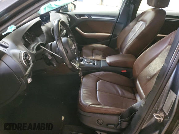 2015 Audi A3 Premium with VIN WAUBFGFF1F1093638, listed as a Copart auction lot 53993265 with 81,538 mi miles and Salvage title. Bid and sale history available at DreamBid. Image 7.