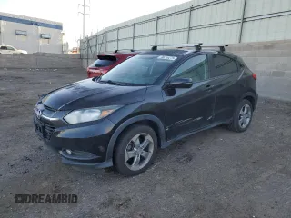 2016 Honda HR-V EX-L w/Navi with VIN 3CZRU6H73GM757539, listed as a Copart auction lot 48210275 with 0 mi miles and Salvage Title. Bid and sale history available at carsss.com. Image 1.