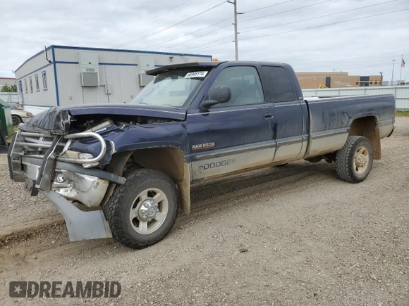 1999 Dodge Ram 2500 with VIN 1B7KF2368XJ511110, listed as a Copart auction lot 68945174 with 173,983 mi miles and Salvage Title. Bid and sale history available at carsss.com. Image 1.