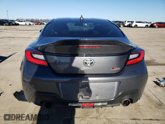 2022 Toyota GR86 Premium with VIN JF1ZNBE16N9756351, listed as a Copart auction lot 86803674 with 15,236 mi miles and Salvage Title. Bid and sale history available at carsss.com. Image 6.